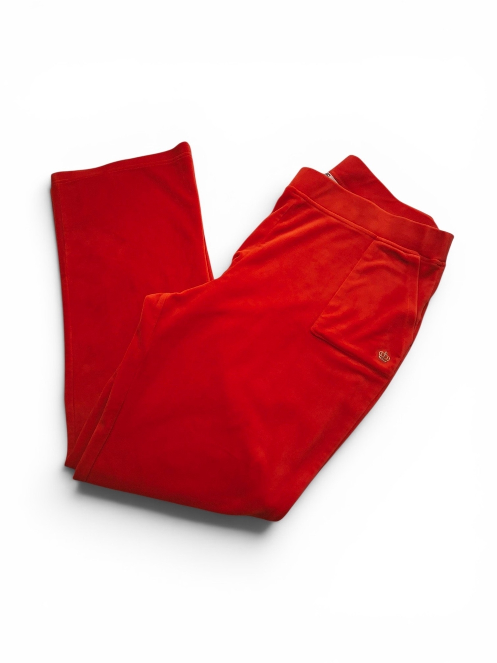 Juicy Couture  Red Y2K Velour Track Pants Womens Size XXL
